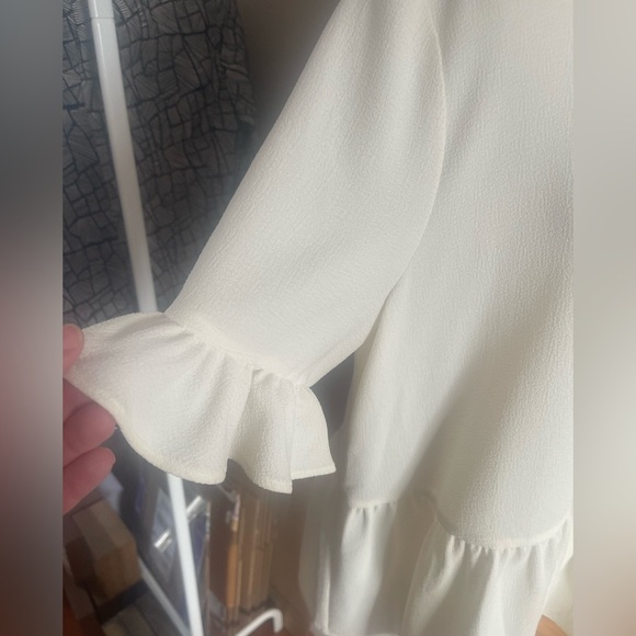 Kate Spade Ruffle Sleeve Top - Picture 2 of 8